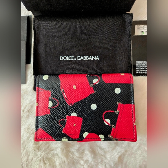 New-Dolce & Gabbana Dauphine Card Holder Wallet - Picture 4 of 16